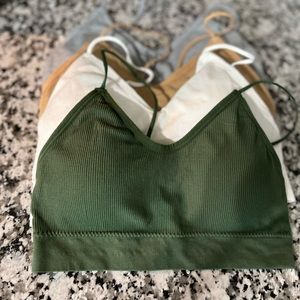 Comfy pull over bras